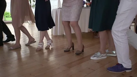 People dancing traditional turkey dance Stock Footage 79649707