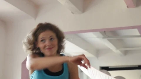 People dancing zumba Stock Footage 80518827