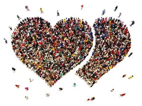 People dating Stock Illustration