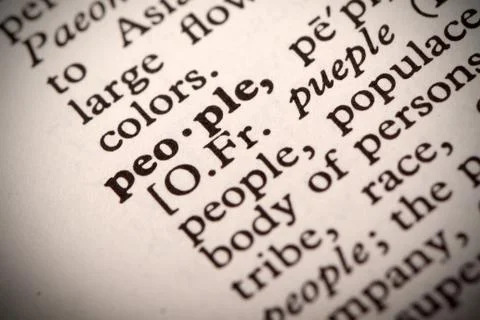 People definition Stock Photos