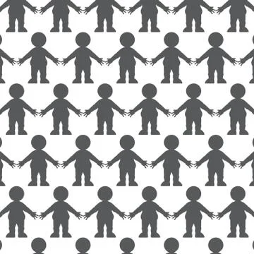 People democracy pattern イラスト素材