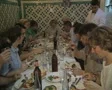 People dining together at table SD Footage