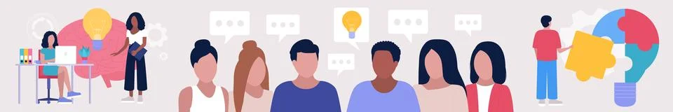 People discuss Stock Illustration
