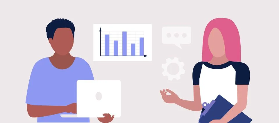 People discuss Stock Illustration