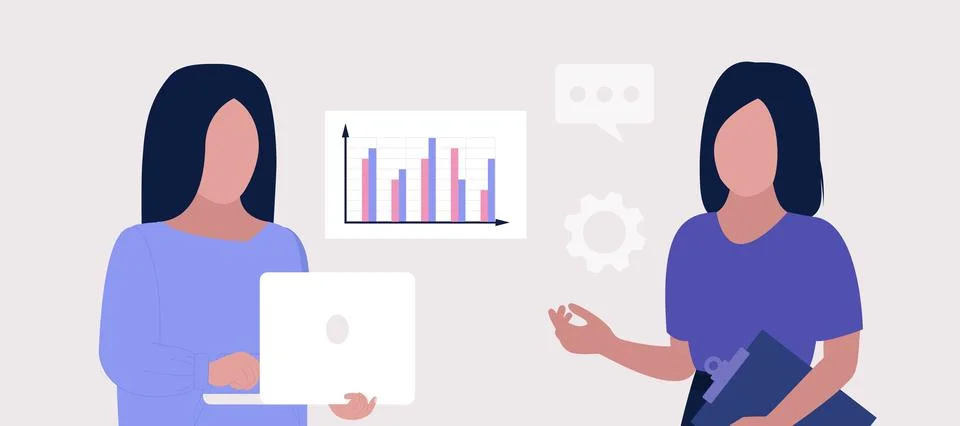 People discuss Stock Illustration