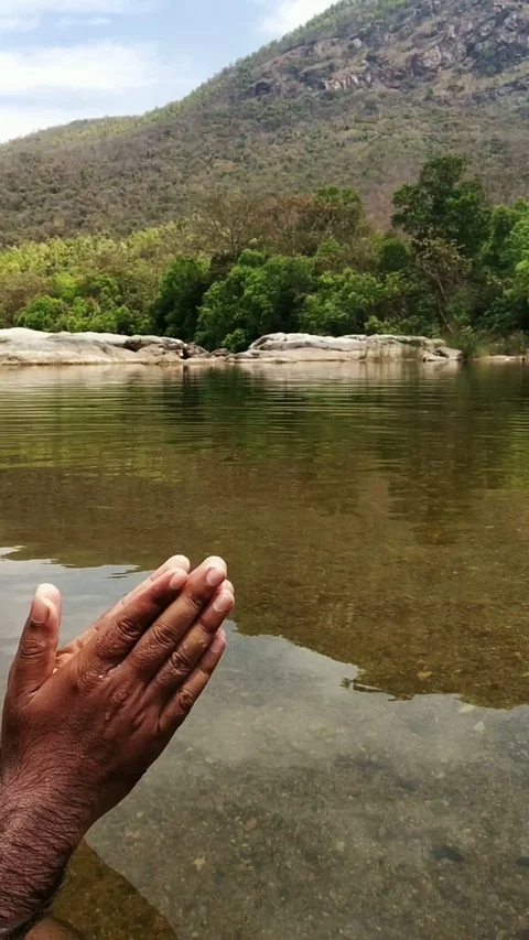 People doing surya namaskar Video stock 127581272