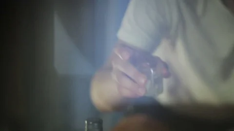 People drinking alcohol Stock Footage 80854801