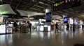 People in duty free store inside Bangkok international airport in Thailand HD Footage