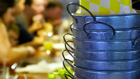 People Eating at Bar Stock Footage 79212168
