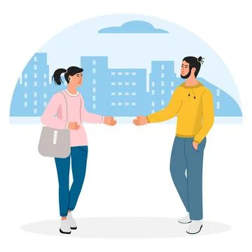 People Emotions Problem Stress Behavior Conflict Stock Illustration