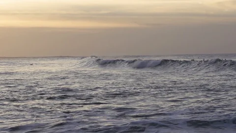 People enjoying in the Ocean Video stock 86171503