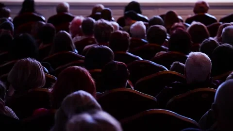 The people enjoying the singer on the stage Stock Footage 340896434