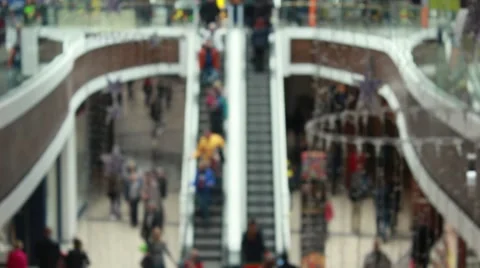People on escalator Vídeo Stock 61599287