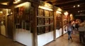 People at excursion inside Radomysl Castle, the museum of Ukrainian home icons HD Footage