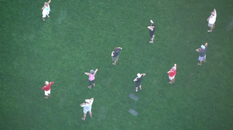 People Exercising Stock Footage 27598148