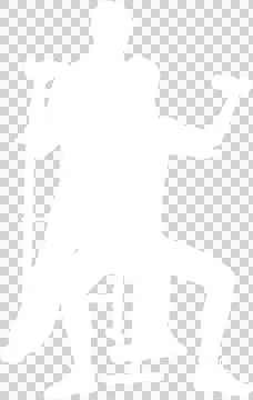 People exercising in gym Stock Illustration