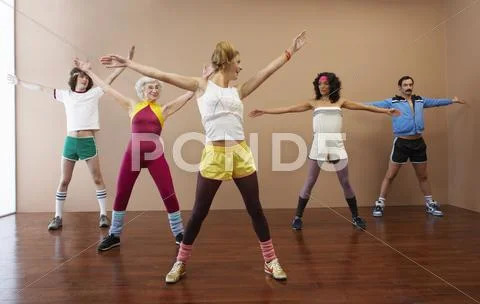 People Exercising Stock Photos