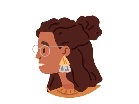 People faces. The human face is canvas tells stories persons journey and Stock Illustration