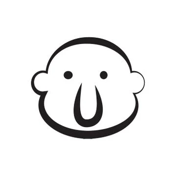 People Faces Stock Illustration