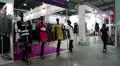 People at fashion show and trade fair HD Footage