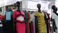 People at fashion show and trade fair HD Footage