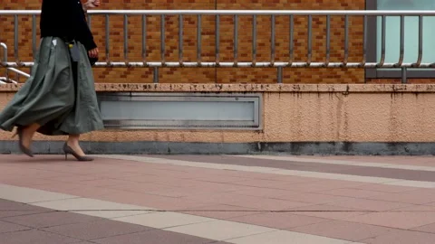People on foot Part 9 Stock Footage 236980363