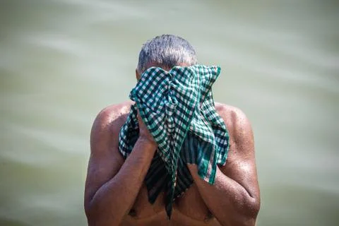 People of the Ganges Stock Photos