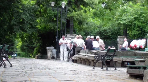 People Gathering Stock Footage 25041978