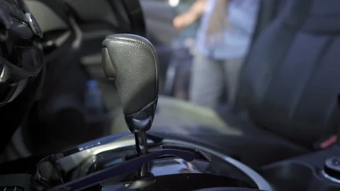 People get in car Stock Footage 148024696