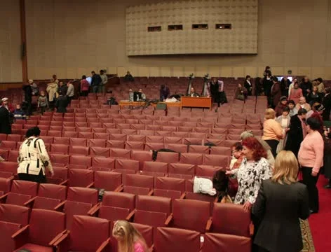 People go to cinema 2k 스톡 동영상 10768655