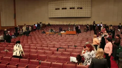 People go to cinema Stock-Footage 10732968