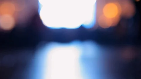 People go into the light to meet the truth. Blurred shadows and silhouettes. Stock Footage 70148752