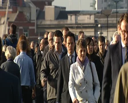 People going to work 動画素材 11232886