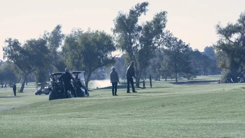 People Golfing Stock Footage 169260071