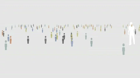 People graph Stock Footage 291584