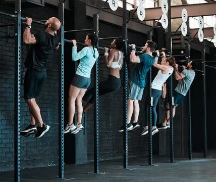 Do Chin Ups Royalty-Free Images, Stock Photos & Pictures