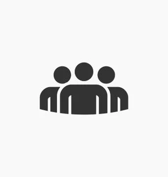 People group icon Stock Illustration