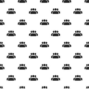 People group pattern seamless vector 스톡 일러스트