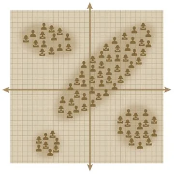 People groups 스톡 일러스트