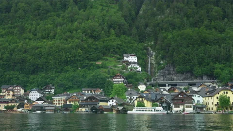 People in Hallstatt Vidéo 219795352