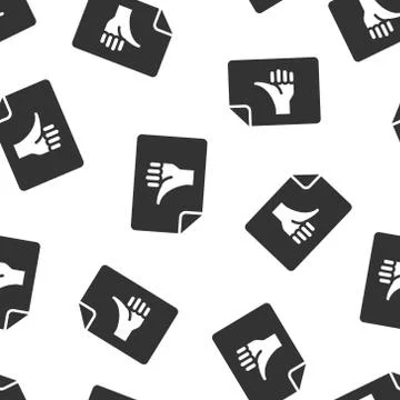 People hand with check mark icon in flat style. Accept vector illustration on イラスト素材