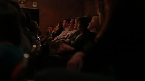 People Hands In Hall Applause Vidéo 48961185