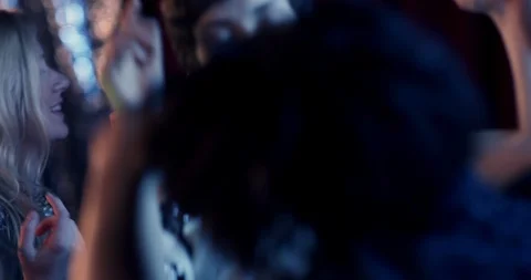 People Having Fun And Dancing In The Disco Stock Footage 108902173