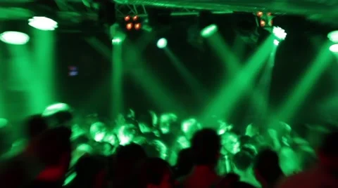 People having fun at the Disco - Disco Club 27 Stock Footage 55630735