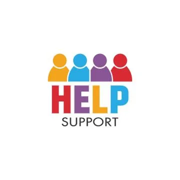 People Help vector graphic Stock Illustration
