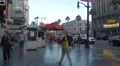 People on the Hollywood Walk of Fame, Los Angeles 4k or 4k+ Resolution