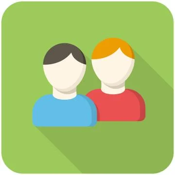 People icon Stock Illustration