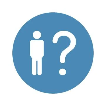 People Icon Vector flat design style Stock Illustration