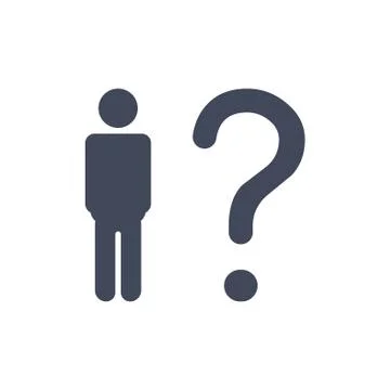 People Icon Vector flat design style Stock Illustration