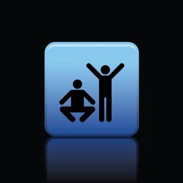 People icon web Stock Illustration